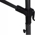 Zweefparasol Libra Taupe 250x250cm inclusief kruisvoet &, Ophalen of Verzenden, Nieuw