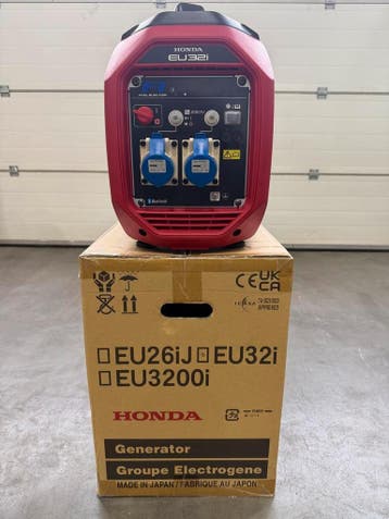 Honda EU32i invertergenerator - invertergenerator, Doe-het-zelf en Verbouw, Aggregaten, Ophalen, Nieuw