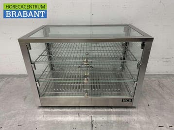 HCB RVS Warmhoudvitrine 115 liter 70 cm 230V Horeca, Ophalen of Verzenden, Nieuw in verpakking