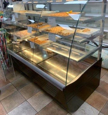 Gebaksvitrine 200cm, neutraal, Gebruikt