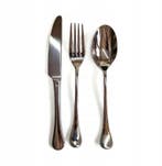 2dekans | Rosenthal Bestekset 3-delig (mes 22 cm, vork 20, Ophalen of Verzenden, Zo goed als nieuw