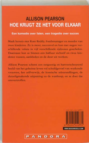 Hoe krijgt ze het voor elkaar / Pandora pockets, Verzenden, Gelezen, Allison Pearson