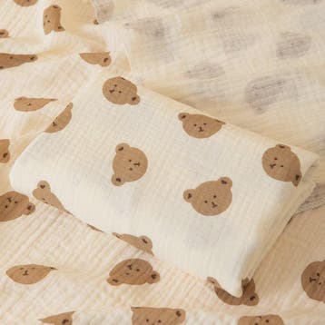 Dubbellaagse Baby Swaddle Deken - Zacht, Ademend & Multifunc, Verzenden, Nieuw
