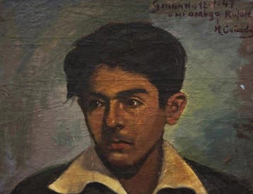 École Espagnole dAprès-Guerre (c. 1940) - À mon ami