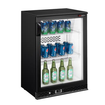 GGM Gastro | Barkoelkast - 600mm - 125 Liter - met 1 glazen, Verzenden, Nieuw