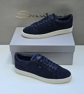 Santoni - Sneakers - Maat: EU 42 - Nieuw met tags, Nieuw