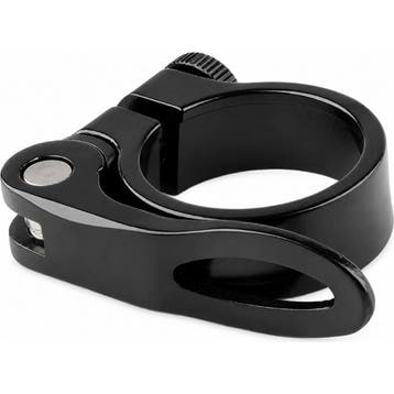 Mirage Zwarte zadelklem met snelspanner - 34.9 mm - Inste..., Fietsen en Brommers, Fietsonderdelen, Ophalen of Verzenden, Nieuw
