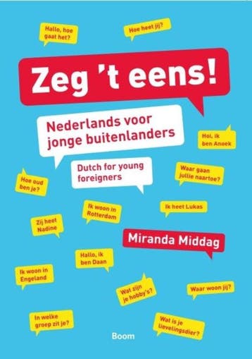 Boek Zeg het eens 9789085064763, Boeken, Verzenden, Zo goed als nieuw
