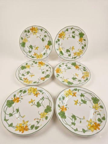 Villeroy & Boch - Bord (6) - Geranium - Porselein - 1.