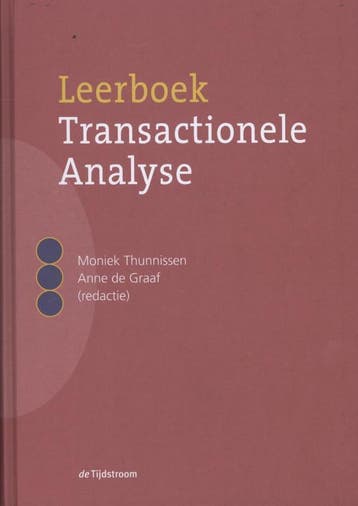 Leerboek transactionele analyse 9789058982261, Verzenden, Zo goed als nieuw