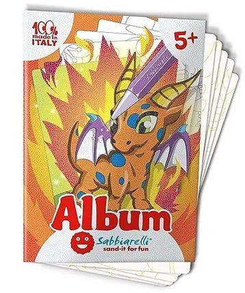 Sabbiarelli zandschilderen album dr van €9,99 voor €5,00, Ophalen of Verzenden, Nieuw