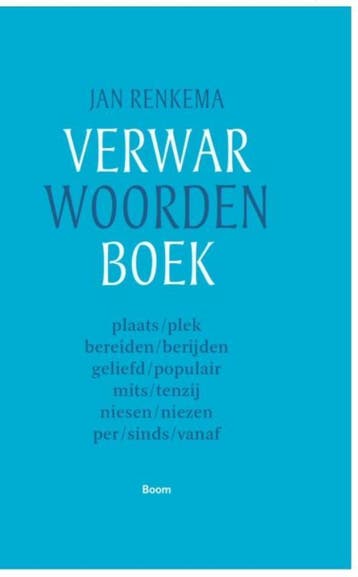 Verwarwoordenboek - Jan Renkema 9789089534040, Boeken, Verzenden, Zo goed als nieuw, Jan Renkema