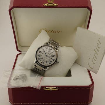 Cartier - Ronde Solo de Cartier XL - 3517 - Heren -, Nieuw