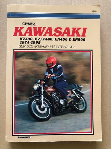 KAWASAKI  KZ400, KZ/Z440, EN450 & EN500  1974-1995, Ophalen of Verzenden, Gelezen, Merk of Model