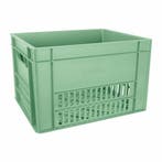 Fast Rider Kunststof Fietskrat Mint Groen, Fietsen en Brommers, Fietsaccessoires | Fietsmanden, Verzenden, Nieuw