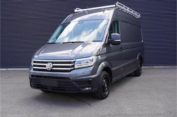 Volkswagen Crafter 140pk Automaat L3H3/L2H2 LED Apple carpla, Automaat, Gebruikt, Volkswagen, Airconditioning