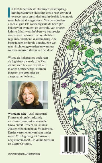 Rust, reinheid en regelmaat 9789038815077 Wilma de Rek, Verzenden, Gelezen, Wilma de Rek