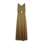 Karma Koma • zijden maxi jurk open rug • M, Kleding | Dames, Maat 38/40 (M), Verzenden, Nieuw, Karma Koma