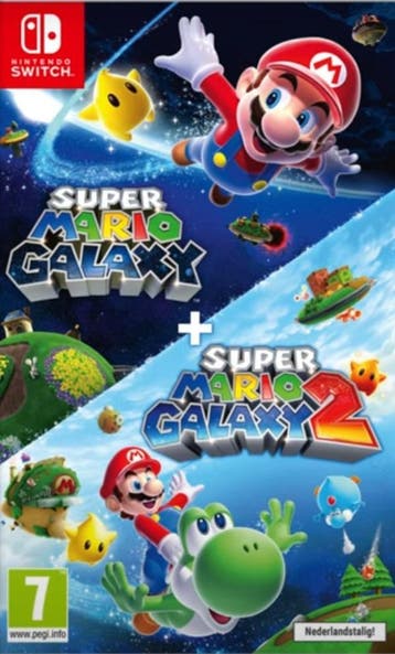 Super Mario Galaxy 1 + 2 Switch Garantie & morgen in huis!, Spelcomputers en Games, Ophalen of Verzenden, Zo goed als nieuw, Vanaf 7 jaar