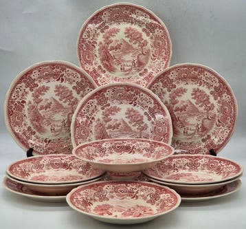 Villeroy & Boch - Eetservies (12) - Burgenland – Speise- und, Antiek en Kunst