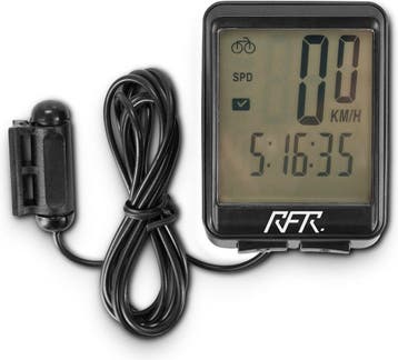 RFR Fietscomputer / Kilometerteller CMPT (Bedraad, 12 Functi, Fietsen en Brommers, Verzenden, Nieuw