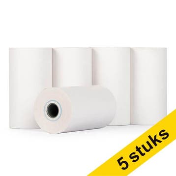 123inkt kassarol 57x30x8 thermo wit (5 stuks), Verzenden