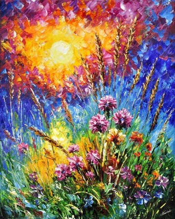 Olga Nowak (1956) - At sunset
