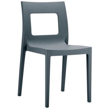 (MDK-106595) Siesta Lucca antraciet, Huis en Inrichting, Stoelen, Ophalen of Verzenden, Nieuw