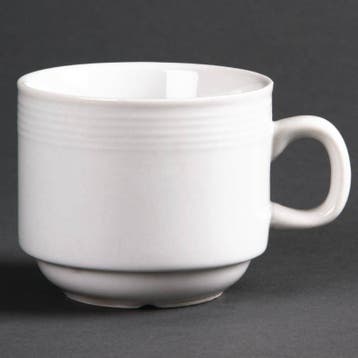 Theekop Wit Porselein 20 cl (12 stuks), Verzenden
