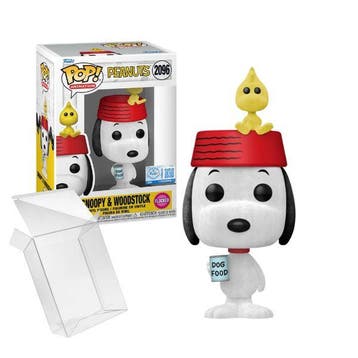 Funko Pop  Peanuts  Snoopy & Woodstock Flocked 2096 SE, Verzenden, Nieuw