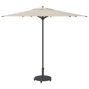 vidaXL Parasolvoet 24.45 kg Donkergrijs Rond Verstelbaar, Verzenden, Nieuw, Minder dan 1 meter, Parasolvoet