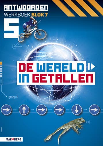 De wereld in Getallen versie 5 Antwoorden blok 7 groep 5, Boeken, Schoolboeken, Verzenden, Nieuw