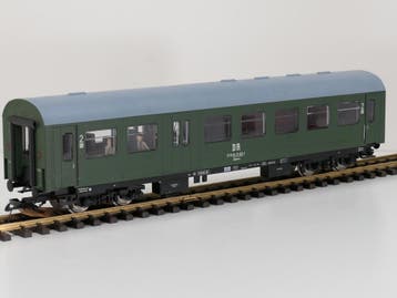 PIKO 37651 G-Rekowg. 2.Kl. m. Gepäckabteil DR 57 50 82-15.., Ophalen of Verzenden, Gebruikt, Overige typen, Analoog