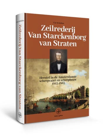 Zeilrederij van Starckeborg van Straten - Cor Scholten, Boeken, Verzenden, Zo goed als nieuw, Cor Scholten