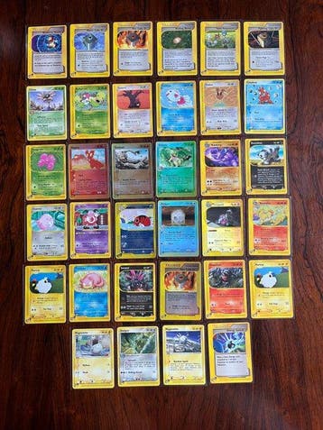 Pokémon - 34 Card - Vintage e-Reader Lot – incl. 7 Reverse, Nieuw