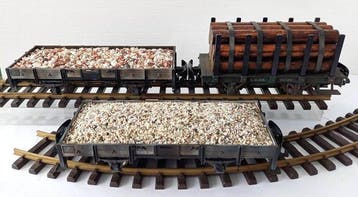 LGB G - Modeltrein goederenwagon (3) - Set van drie, Hobby en Vrije tijd, Modeltreinen | Overige schalen, Nieuw