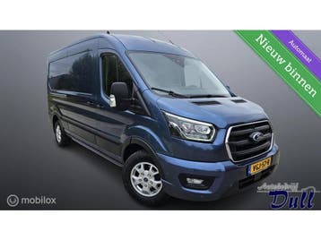 Zakelijke lease - Ford Transit 350 2.0 TDCI L3H3 Limited, Automaat, Gebruikt, Euro 6, Achteruitrijcamera
