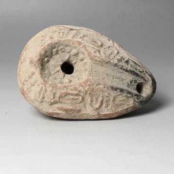 Levant Terracotta olielamp (Zonder minimumprijs)