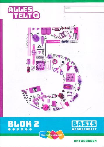 Alles Telt Q Antwoorden Werkschrift Basis blok 2 groep 5, Verzenden, Nieuw