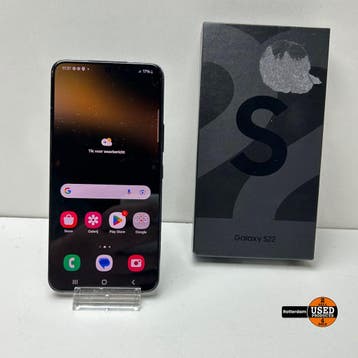 Samsung Galaxy S22 128GB Zwart, Verzenden, Gebruikt