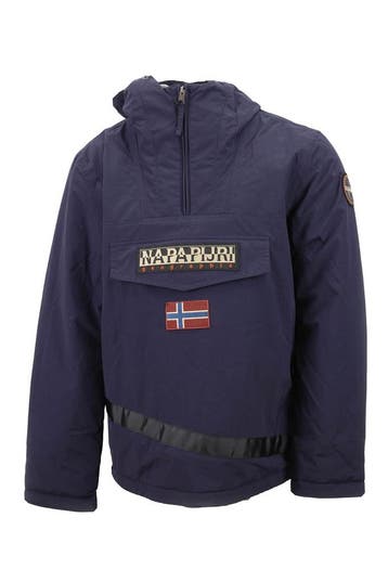Napapijri Jas in maat L Blauw, Kleding | Heren, Verzenden, Gedragen, Blauw, Napapijri