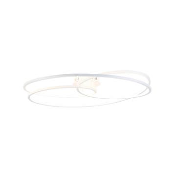Plafondlamp wit 78 cm incl. LED 3 staps dimbaar - Rowin, Verzenden, Nieuw, Design