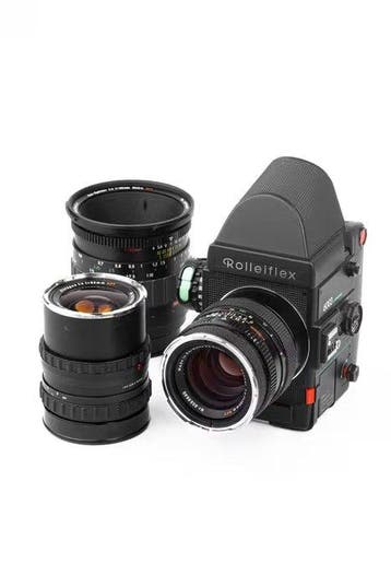 Rollei 6006 + 3 objectifs HFT (50mm, 90mm, 150mm) 120 /, Nieuw