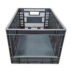 Magazijnbak, 600x400x320 mm, euronorm, grijs kunststof,, Ophalen of Verzenden, Gebruikt
