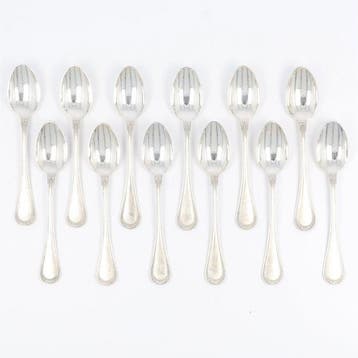 Wolfers Frères - Koffielepel - Theelepel (12) - .800 zilver
