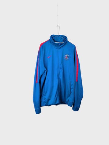 Nike Sportjassen Heren maat XL Blauw Vintage, Ophalen of Verzenden, Nieuw
