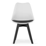 Kuipstoelen Set 4 | Zwart Wit | Nieuw | Scherpe Prijs, Wit, Nieuw, Ophalen of Verzenden, Vier