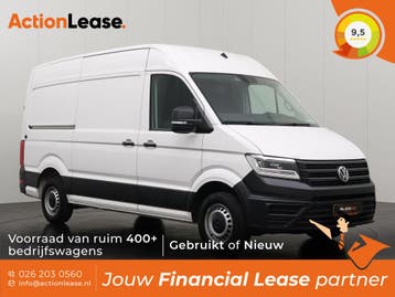 Volkswagen Crafter Bestelbus L3 H3 2024 Diesel Automaat, Auto's, Automaat, Overige modellen, Wit, Diesel