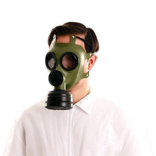 Gasmasker (24x15x15cm), Hobby en Vrije tijd, Feestartikelen, Feestartikel, Nieuw, Verzenden