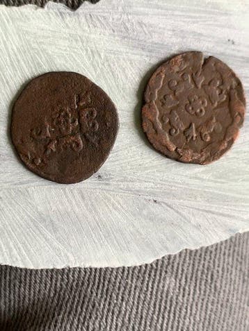 . Spaans-Nederland Filips II (1556-1598). 2 mijt ( korte)